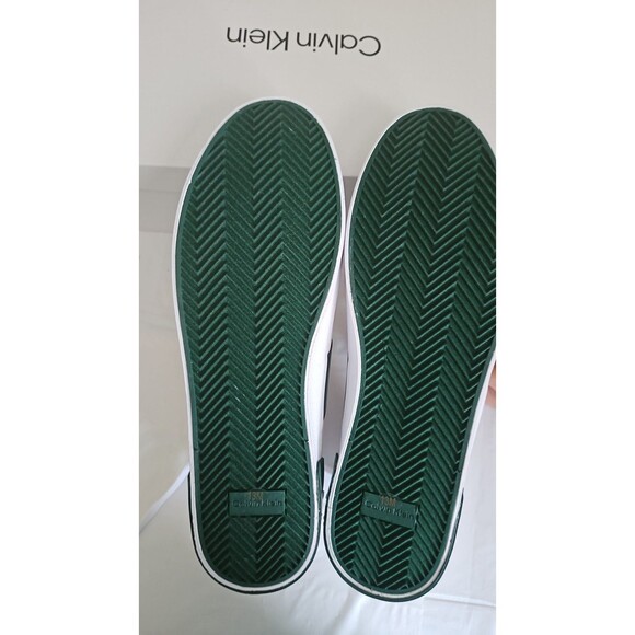Calvin Klein Roydan Men’s White Green Casual Sneakers Size 13 New in Box main image 4